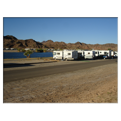 Camping am Colorado River...