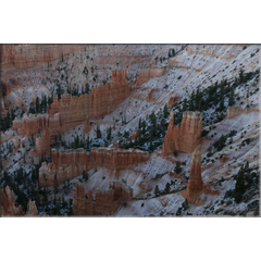 Schnee im Bryce Canyon