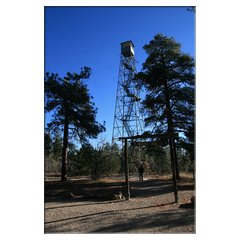 Fire-Watchtower im Kaibab National Forest