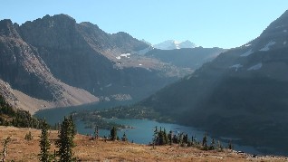 Aussicht zum Hidden Lake